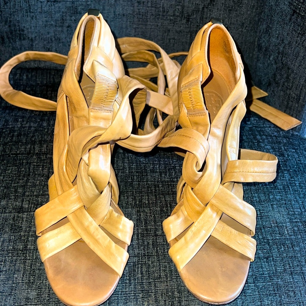 Tory Burch Tie Up Stiletto Sandal!
